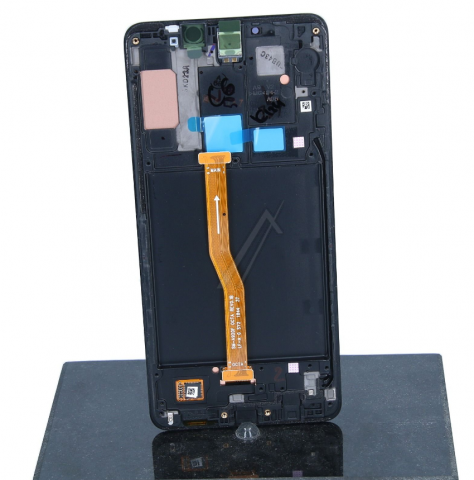 LCD+Touch screen Samsung A920 A9 4G 2018 juodas originalas